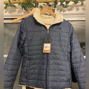Brand new with tags navy North Face jacket